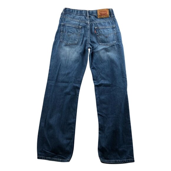 Levi's Women's Jeans Size 14 27x29 514 Straight Blue Denim Relaxed Casual Classi - Picture 2 of 16